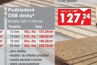 Podkladové OSB desky - UNI HOBBY akcniletaky.com