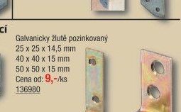 Galvanicky žlutě pozinkovaný - UNI HOBBY akcniletaky.com