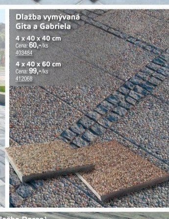 Dlažba vymývaná Gita a Gabriela - UNI HOBBY akcniletaky.com