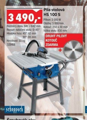 Pila stolová HS 100 S - UNI HOBBY akcniletaky.com