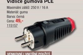 Vidlice gumová PCE - UNI HOBBY akcniletaky.com