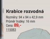 Krabice rozvodná - UNI HOBBY akcniletaky.com