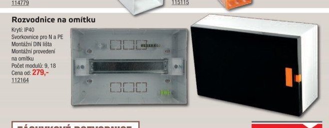 Rozvodnice na omítku - UNI HOBBY akcniletaky.com