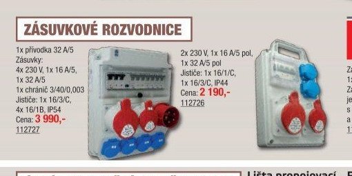 Zásuvkové rozvodnice (112726) - UNI HOBBY akcniletaky.com