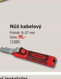 Nůž kabelový - UNI HOBBY akcniletaky.com