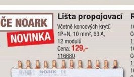 Lišta propojovací - UNI HOBBY akcniletaky.com