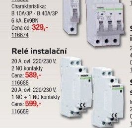 Relé instalační - UNI HOBBY akcniletaky.com