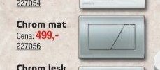 Tlačítko ovládací Komfort Chrom mat - UNI HOBBY akcniletaky.com
