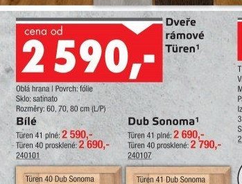 Dveře rámové Türen - UNI HOBBY akcniletaky.com