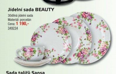 Jídelní sada BEAUTY - UNI HOBBY akcniletaky.com