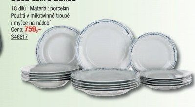 Sada talířů Sansa - UNI HOBBY akcniletaky.com