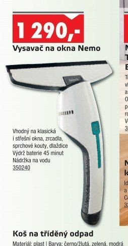 Vysavač na okna Nemo - UNI HOBBY akcniletaky.com