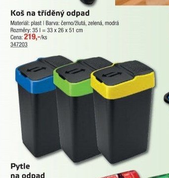 Koš na tříděný odpad - UNI HOBBY akcniletaky.com