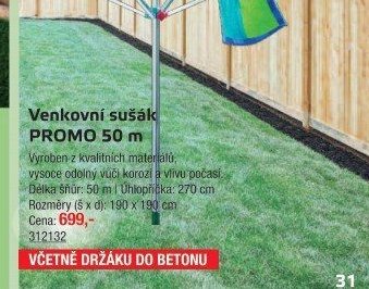 Venkovní sušák PROMO 50 m - UNI HOBBY akcniletaky.com