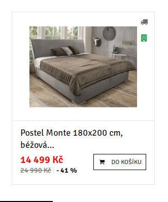 Postel Monte 180x200 cm, béžová... - ASKO akcniletaky.com