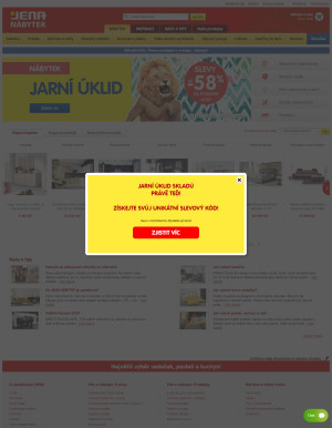 akční leták Jena nábytek 30.3.2021-5.4.2021