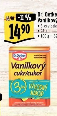 Dr. Oetker Vanilkový cukr