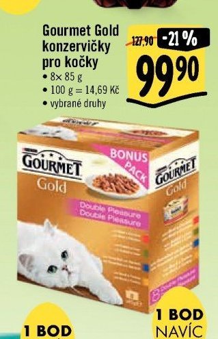 Gourmet Gold konzervičky pro kočky