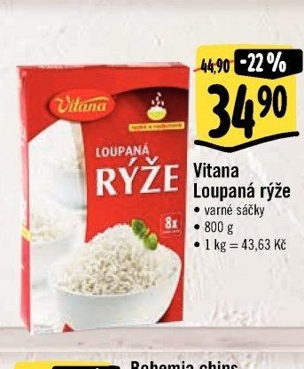 Vitana Loupaná rýže
