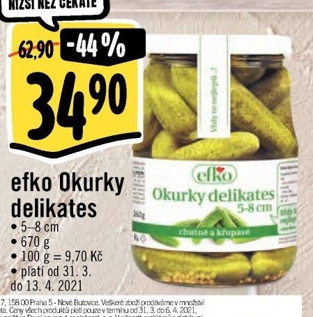 efko Okurky delikates