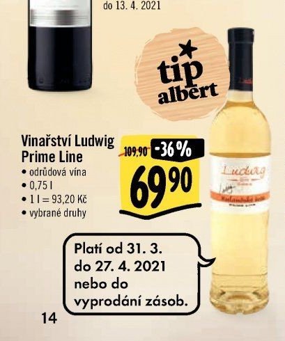 Vinařství Ludwig Prime Line