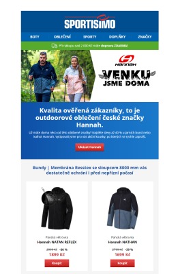 akční leták Sportisimo 29.3.2021-3.4.2021