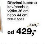 Dřevěná lucerna - Sconto nábytek akcniletaky.com