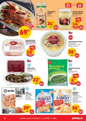 akční leták Penny Market 1.4.2021-7.4.2021