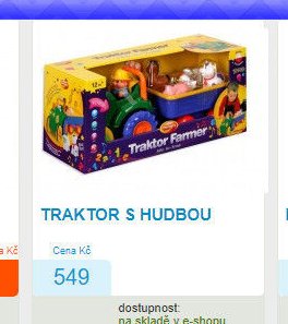 TRAKTOR S HUDBOU