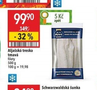 Aljašská treska tmavá