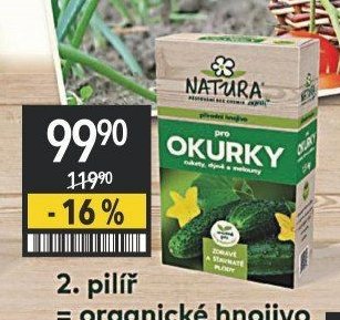 NATURA hnojivo pro okurky