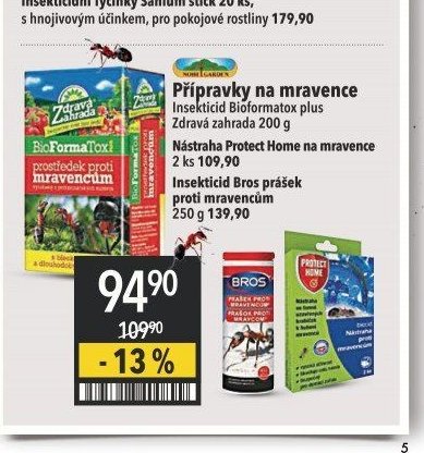 Přípravky na mravence