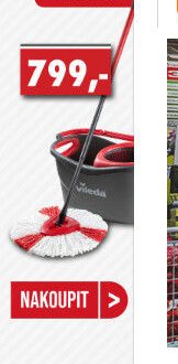 Mop Vileda Turbo - UNI HOBBY akcniletaky.com