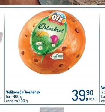 Velikonoční bochánek