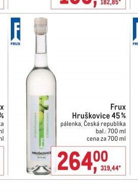 Frux Hruškovice 45%