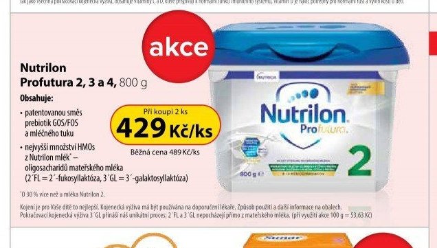 Nutrilon Profutura 2, 3 a 4