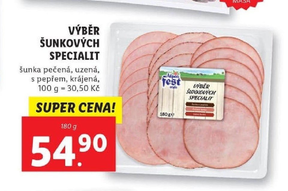 Výběr šunkových specialit