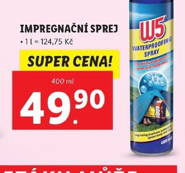 Impregnační sprej