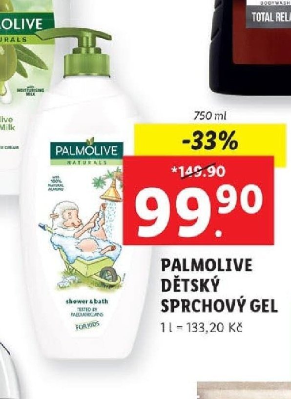 PALMOLIVE DĚTSKÝ SPRCHOVÝ GEL