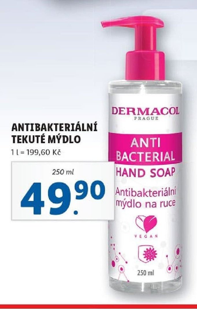 ANTIBAKTERIÁLNÍ TEKUTÉ MÝDLO 250 ml