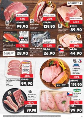 akční leták Kaufland 6.4.2021-13.4.2021