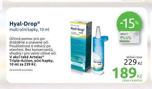 Hyal-Drop multi oční kapky, 10 ml