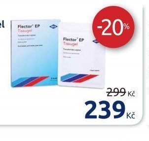 Flector EP Tissugel 180 mg, léčivá náplast, 5 kusů