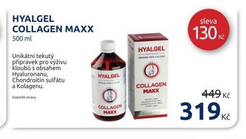 HYALGEL COLLAGEN MAXX 500 ml