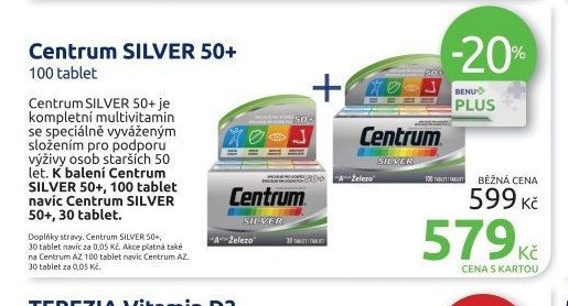 Centrum SILVER 50+