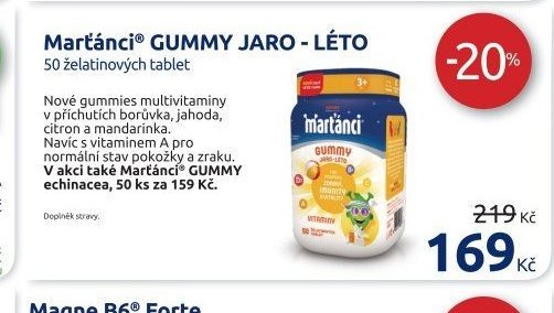 Marťánci GUMMY JARO - LÉTO