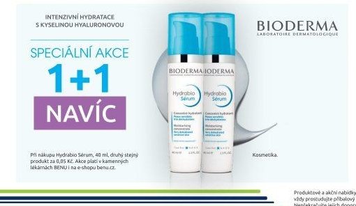 Bioderma Hydrabio Sérum 1+1 navíc