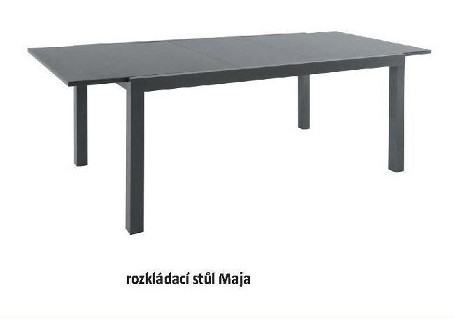 rozkládací stůl Maja - BAUHAUS akcniletaky.com