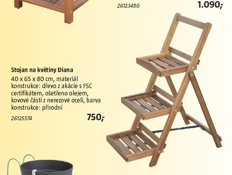 Stojan na květiny Diana - BAUHAUS akcniletaky.com