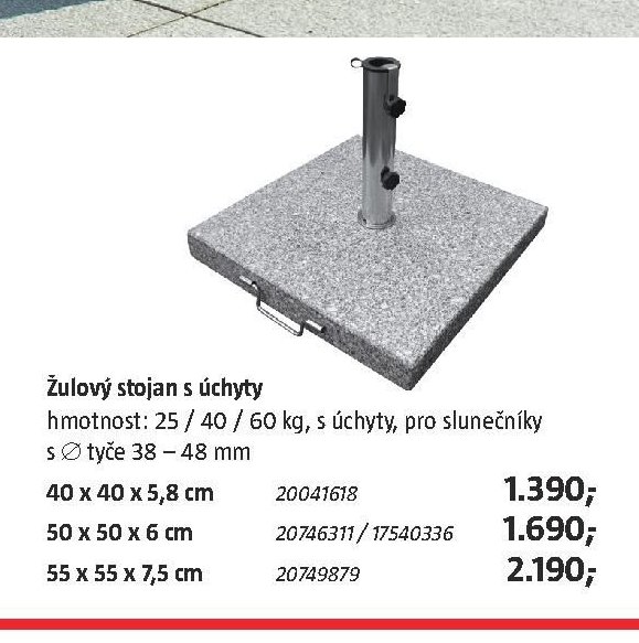 Žulový stojan s úchyty - BAUHAUS akcniletaky.com